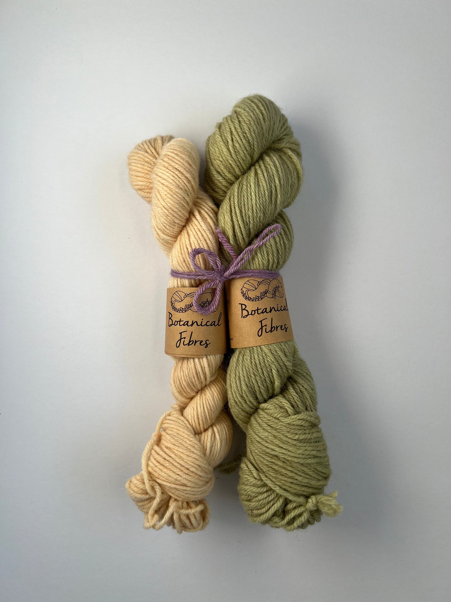 Mitred Mittens Kit - Forest Floor + Happy Yellow